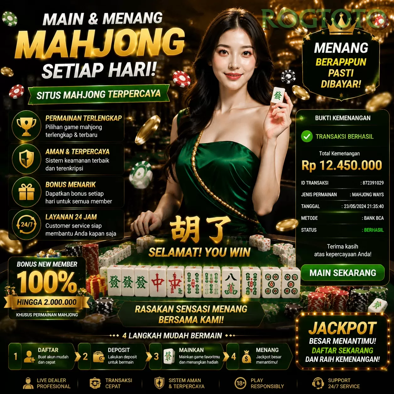 Bagaimana rogtoto Menawarkan Pengalaman Bermain yang Optimal